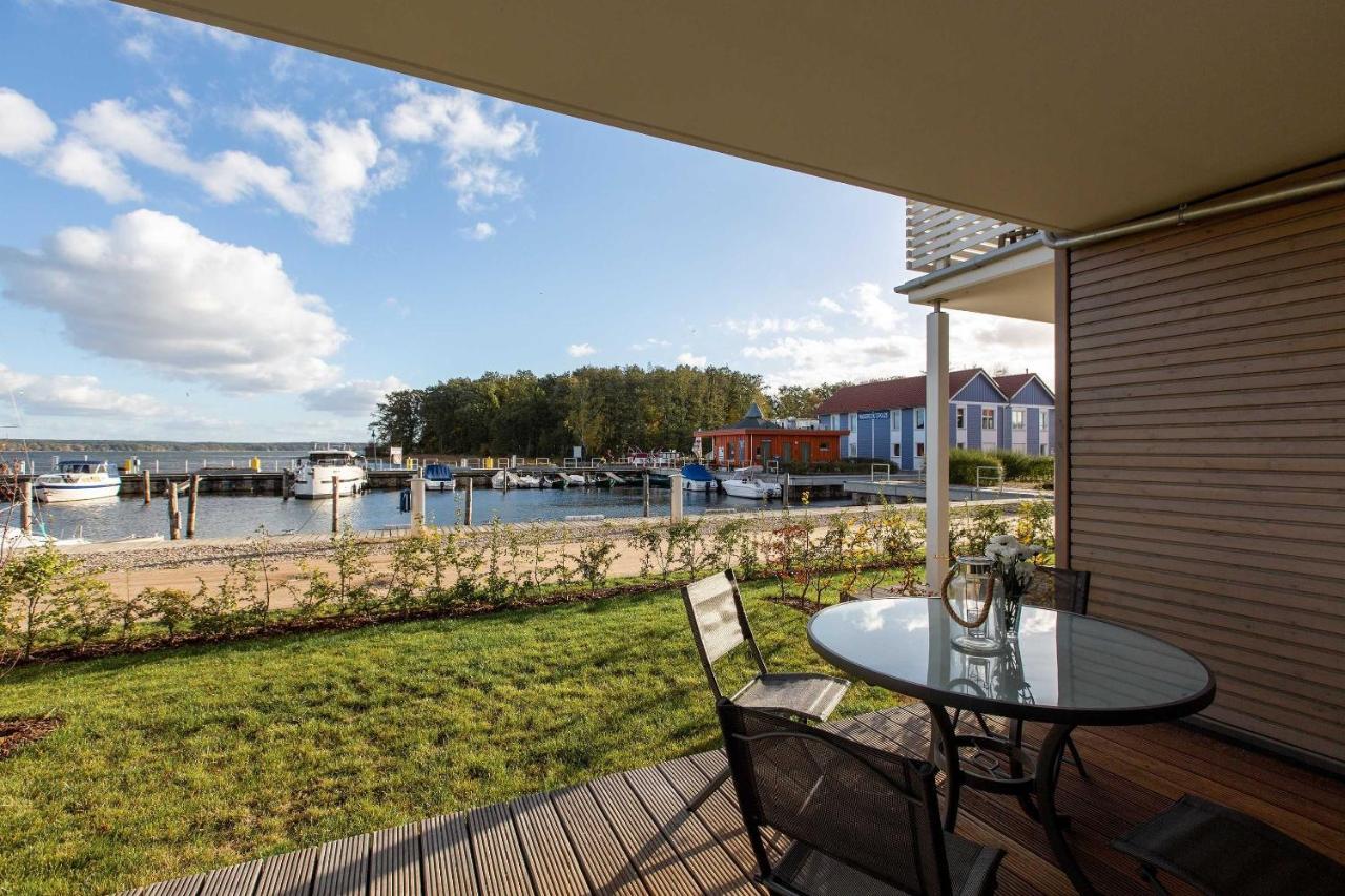 2 Zimmerapartment optional Bootsliegeplatz P6A2 Plau am See Exterior foto