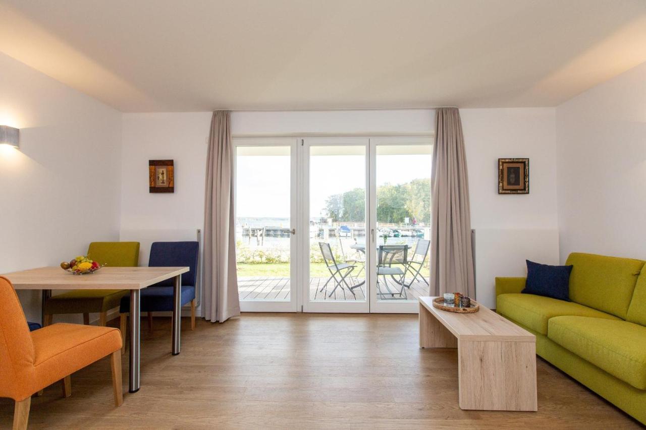 2 Zimmerapartment optional Bootsliegeplatz P6A2 Plau am See Exterior foto