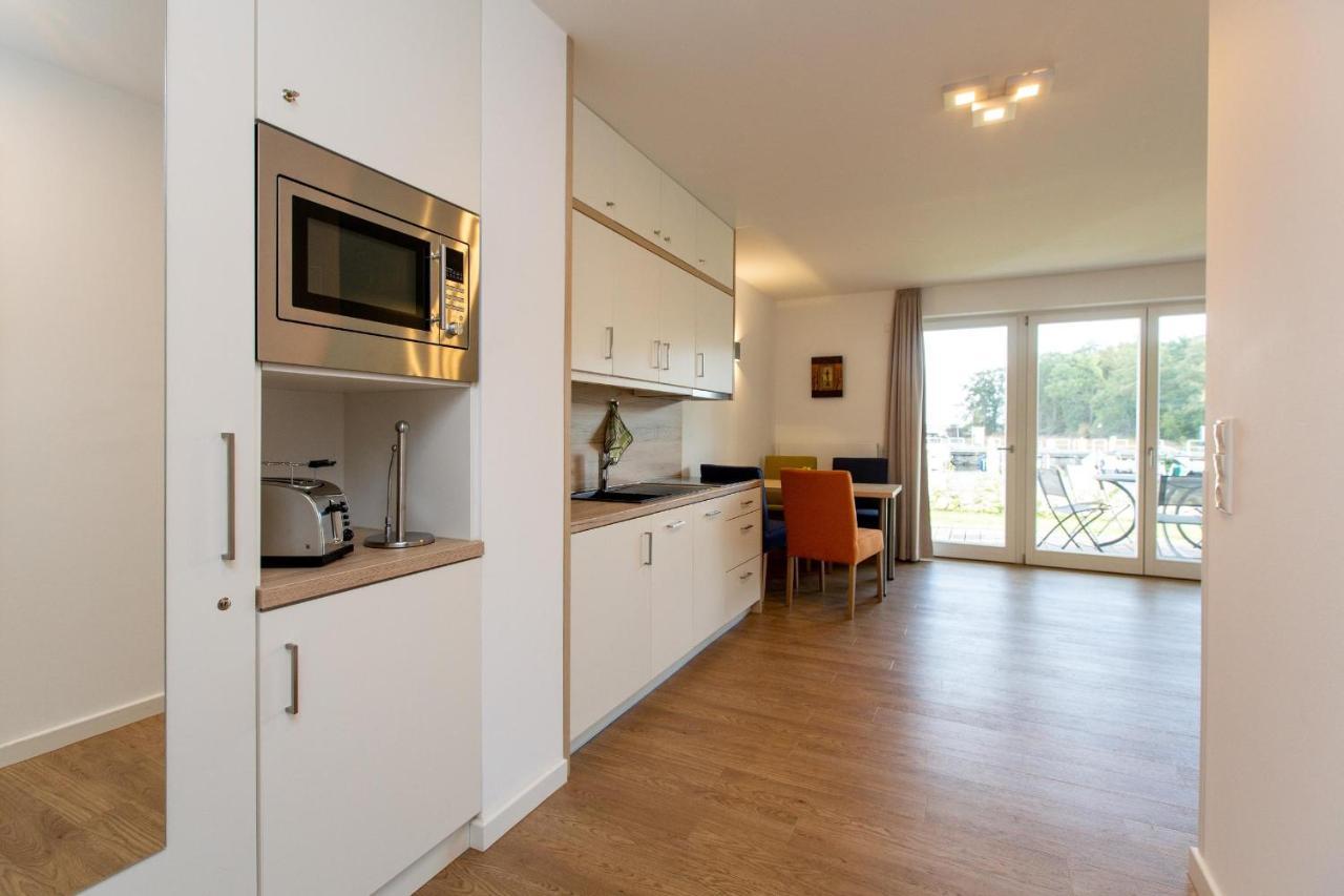 2 Zimmerapartment optional Bootsliegeplatz P6A2 Plau am See Exterior foto